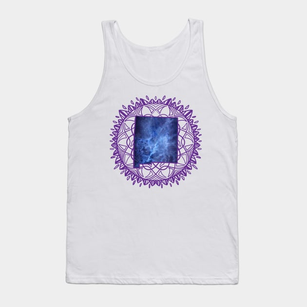 New Mexico Mandala Tank Top by Manfish Inc.